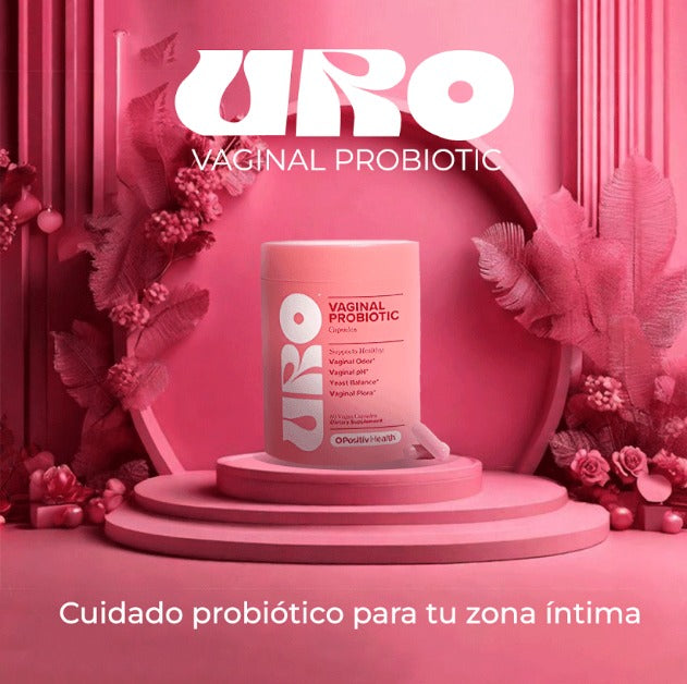 URO 🌸 Probiótico Vagina 60 capsulas