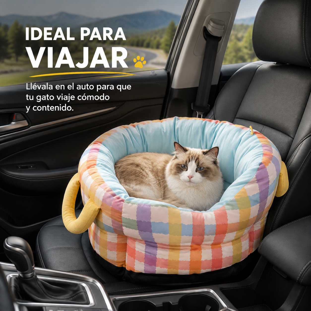 CAMA PORTÁTIL PARA MASCOTAS