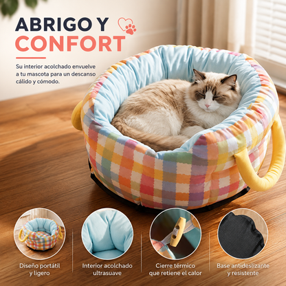 CAMA PORTÁTIL PARA MASCOTAS