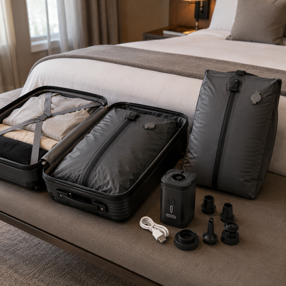 BOLSAS DE COMPRESIÓN AL VACÍO 17L PARA VIAJE