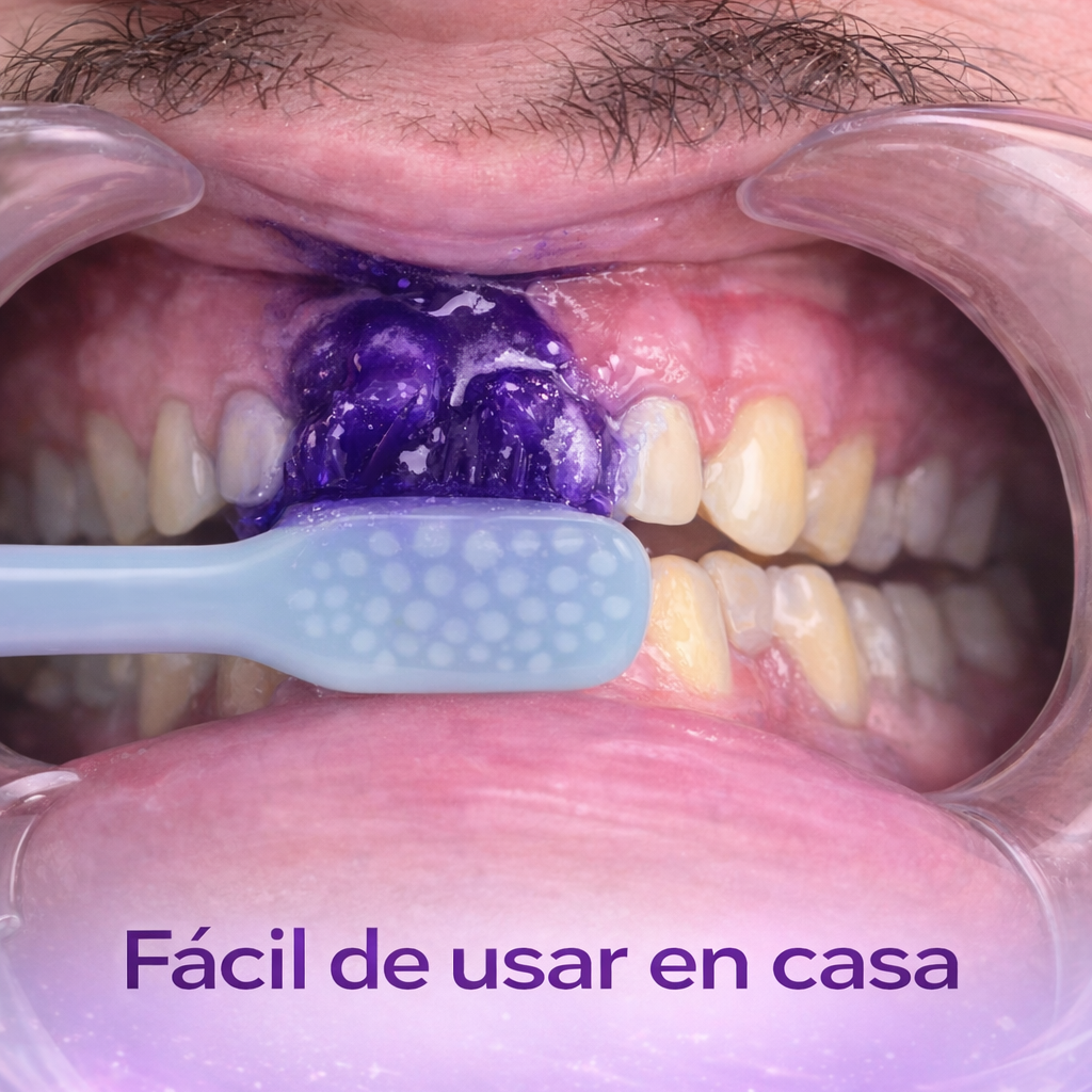 Pasta Violeta Blanqueadora de Dientes 🦷✨