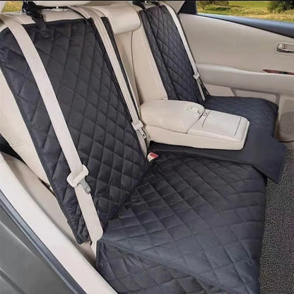 Cubierta para asiento trasero y viaje con perros