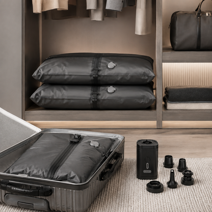 BOLSAS DE COMPRESIÓN AL VACÍO 17L PARA VIAJE