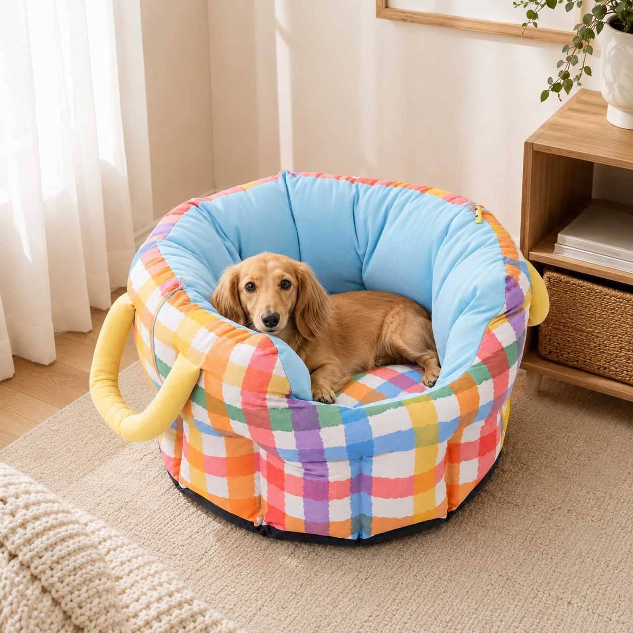 CAMA PORTÁTIL PARA MASCOTAS